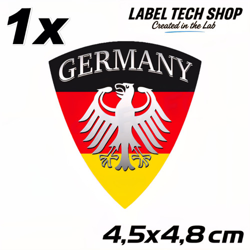 Germany emblem aufkleber - emblem,