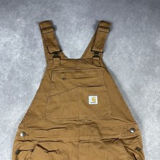 Carhartt Latzhose Braun Gr. S