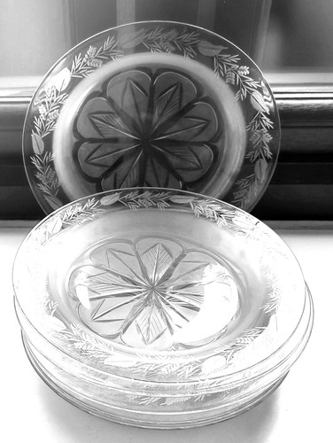 Antike glas eisteller schalen - glas,