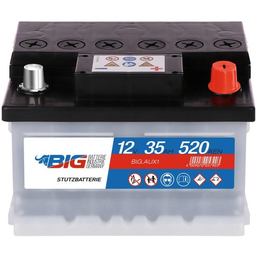 Autobatterie 12v 35ah 520a big - 520a,