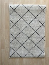 IKEA Teppich Cremefarben Mit