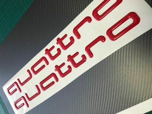 Audi quattro aufkleber - audi,