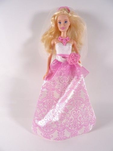 Blonde barbie puppe - blonde, in