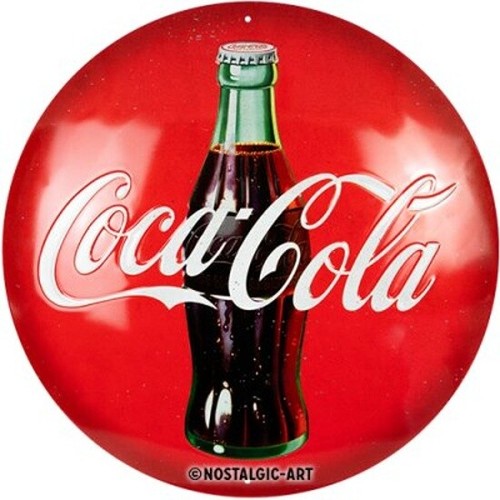 Coca cola nostalgie rundes - cola,
