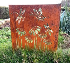 Schild Rost Deko Garten