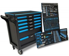 Werkzeugwagen befüllt 2064 KFZ Werkstattwagen Profi Werkzeugkasten mit Werkzeug