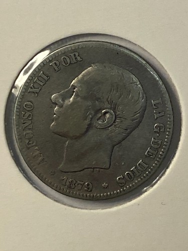 Spanien pesetas 1879 alfonso - 2,