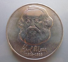 Münze - DDR 20 Mark 1983 Karl