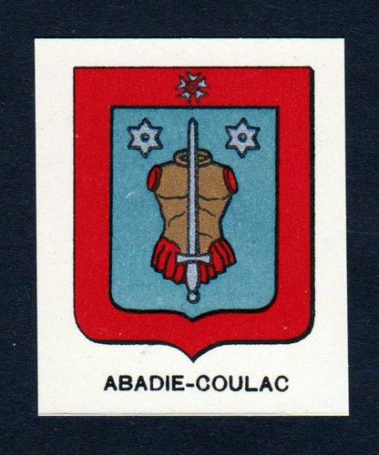 1880 abadie coulac wappen - 1880,