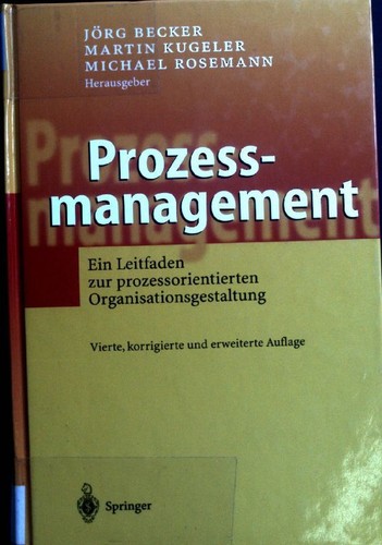 Prozessmanagement ein - :,