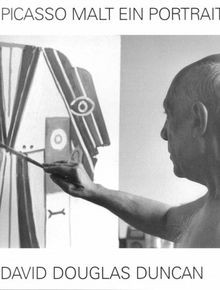 Picasso malt ein portrait von - malt,