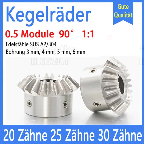 Kegelräder aus edelstahl - aus, |