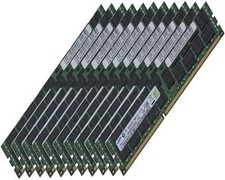 12x 16GB 192GB ECC REG DDR3 1600MHz PC3-12800R RAM f. IBM Lenovo X3750 M4 (8722)