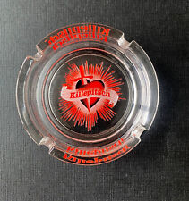 Aschenbecher Glas :    KILLEPITSCH DÜSSELDORF  RAR!