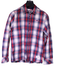 Mustang Herrenhemd Hemd blau