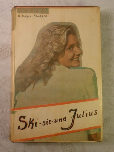 Altes leihbuch ski - leihbuch, und