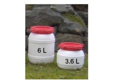 Lagertonnen (3,6L + 6L)  für Lebensmittel / Curtec [wasser-luftdicht] wie neu