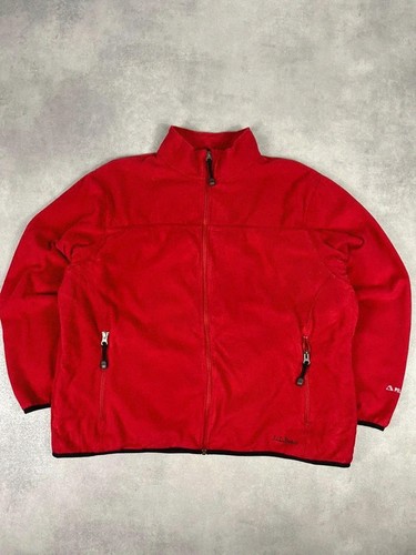 Fleece reißverschluss rot - fleece,