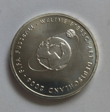 10 Euro 2004 Deutschland FIFA Fußball WM 2006 Silber 925er Buchstabe F