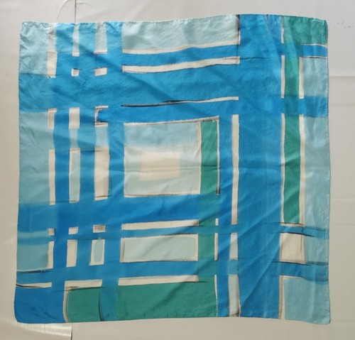 Vintage seidentuch silk scarf - silk,