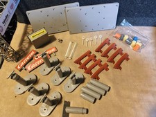 Carrera Universal 132 Ersatz Teile konvolut Gebäude Stützen Rennbahn 