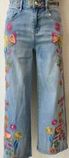 JEANS HOSE Blau washed