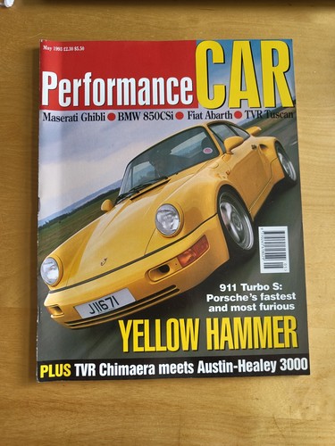 Performance car may 1993 - performance,