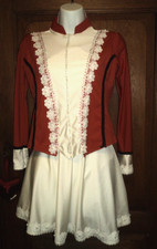 Gardekostüm Showtanz Tanzuniform Tanzmariechen Karneval Tansportuniform S