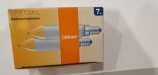 OSRAM Weihnachts-Schaftkerzen – 14V / 7W / E14   Ersatzkerzen Lichterkette