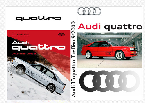 Audi urquattro dvd 20jähriges - audi,