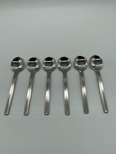 WMF Cromargan 6 Mokkalöffel 12 cm kleine Kaffeelöffel Unbenutzt neuwertig