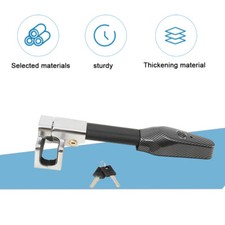 Auto Lenkradkralle mit Alarm, 130dB, Lenkradschloss, Lenkradsperre Universelle