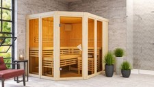 Sauna Saunakabine Heimsauna Innensauna Ainur verschiedene Varianten Karibu