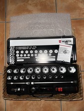 Würth 1/2 Zoll Steckschlüssel Satz Ratschenkasten Satz 096513023 Neu Zebra OVP