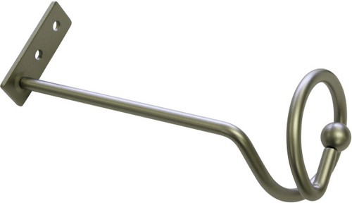 Gardinia drapierhaken silber - drapierhaken, silber-