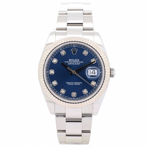 Rolex datejust 126334 blue - 41,