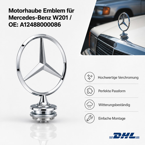 Stern motorhaube emblem - motorhaube,