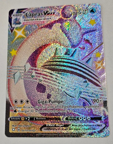 Pokemon karte lapras - karte, vmax