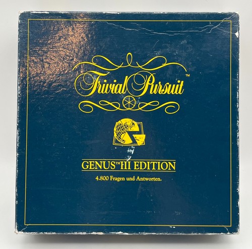 Parker trivial pursuit genus - trivial, 3