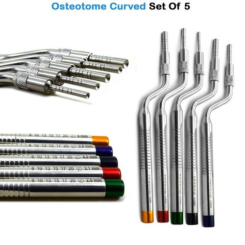 Set dental osteotomes - set, 5