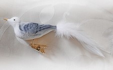 ❀ Möwe Lauscha Glas Vogel