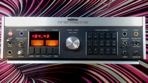 Vintage revox fm analog - am/fm,