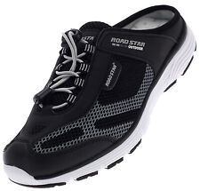 Pantoletten Clogs Sabots Sneaker Sandalette Slipper Freizeit Schwarz 19495