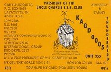 Postkarte QSL Funk CB