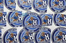 Hertha BSC Aufkleber Kleber Sticker 50 Stk Rund 9,5cm HBSC Berlin 1892 Ha Ho He