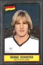 PANINI FOOTBALL SUPERSTARS 1984 -GERMANY-BERND SCHUSTER