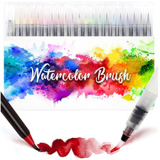Aquarellstifte 24 Farben Brush