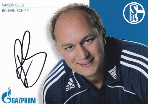 Rouven schirp autogrammkarte - rouven,