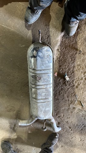 Mercedes w210 klasse - klasse, auspuff