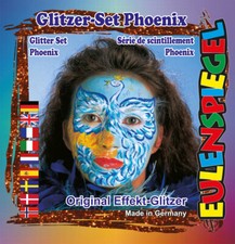 Eulenspiegel Glitzer Motiv Set